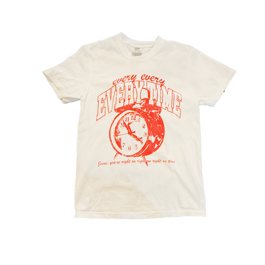 Every Time White Tee